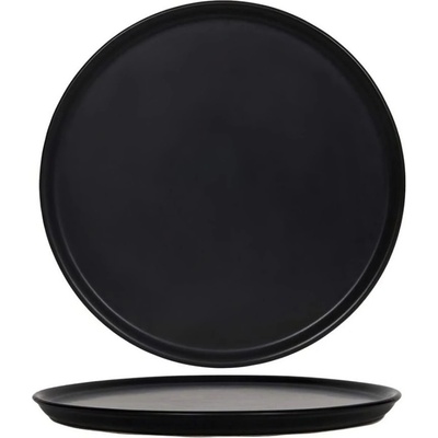 HIT Talíř na pizzu černý porcelánový 31 cm HT-27020420
