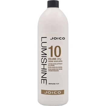 Joico Lumishine Creme Developer 1000 ml кремообразен оксидант 10 Vol. (3 %)