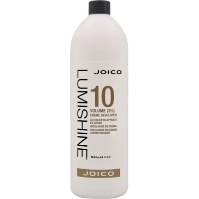 Joico Lumishine Creme Developer 1000 ml кремообразен оксидант 10 Vol. (3 %)