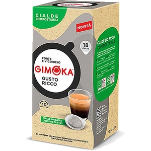 Gimoka Кафе дози Gimoka Gusto Ricco E. S. E. , 18 бр. , 100% Робуста