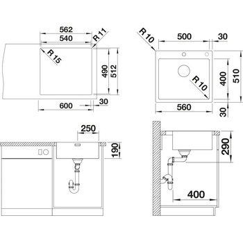 Image 1 of BLANCO CLARON 500-IF/A (521633)