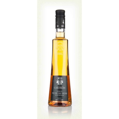 Cartron Créme de Peche de Vigne 18% 0,7 l (čistá fľaša)
