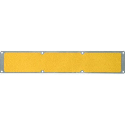 Protiskluzová podložka, aluminium m2, univerzální, žlutá, 1000 x 114 mm