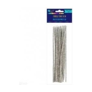 Dalprint Creative wires 30cm silver 25pcs