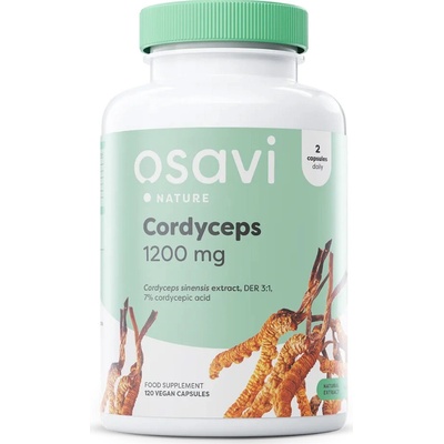 Osavi Cordyceps Extract 600 mg 120 rastlinných kapsúl