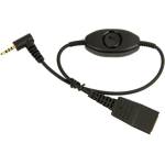 Jabra QD към 2.5 мм (PTT, Nokia, Cisco) (8800-00-79)