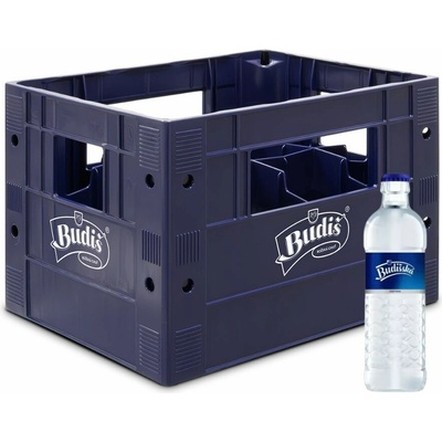 Budiš Minerálna voda nesýtená 24x330 ml