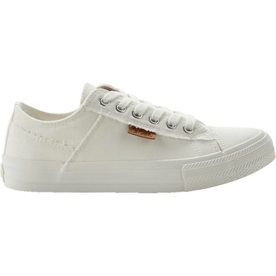 Lee Cooper dámska voľnočasová obuv LC FLEX CANVAS biela hnedá