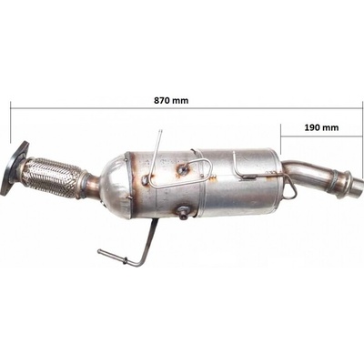 JMJ 1290DPF filtr výfuku
