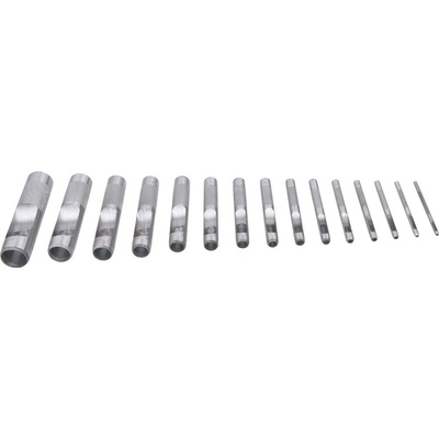 EXTOL CRAFT Děrovač kůže, sada 15ks, 2-22mm, 76700 – Zbozi.Blesk.cz