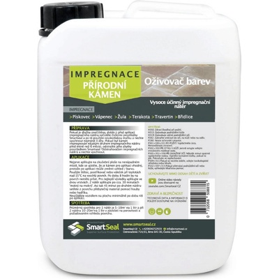 Impregnace na přírodní kámen - oživovač barev, 5l