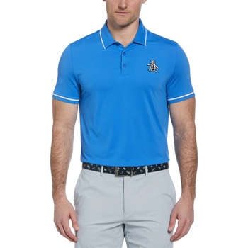 Image 1 of Original Penguin Golf Men's PG Heritage Short-Sleeve Performance Polo - Nebulas