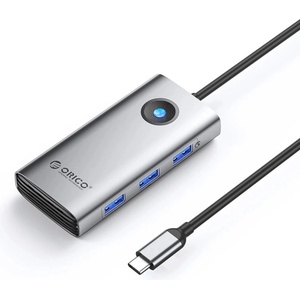 ORICO Докинг станция Orico Docking Station Type-C - PW11-6P25R-GY-BP - HDMI, USB-A x 3, PD100W x 1, LAN (2.5Gbps) (PW11-6P25R-GY-BP)