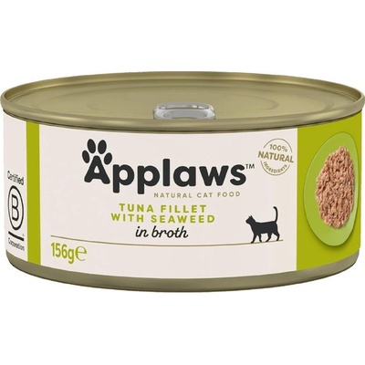 Applaws cat s tuniakom a morskými riasami vo vývare 156 g