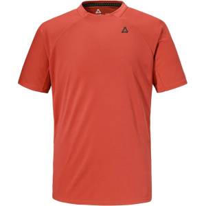 Schöffel Мъжка спортна тениска Schöffel T-Shirt Style Enixa Sport shirt - Dark Crabapple - размер 52 (EU) (216-7608-0214)