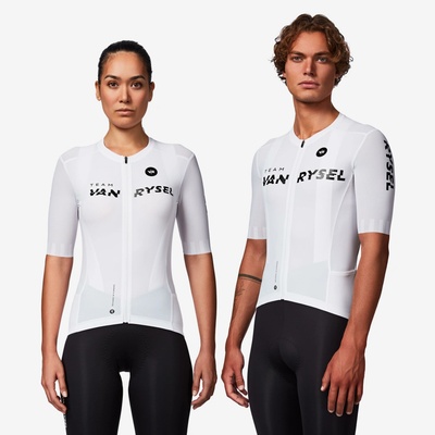 Van Rysel RCR-R 2 krátky rukáv biely Unisex