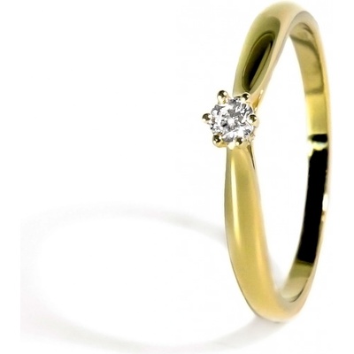 Blink Blink Zásnubný zlatý prsteň s diamantom lab-grown 1010ZLG