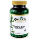 Swanson Niacin Niacinamid 500 mg 250 kapslí