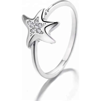 Silenti Jewelry Сребърен пръстен "Морска Звезда" - 10 - 62 мм (19.7мм диам. )