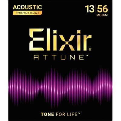 Elixir Attune Acoustic Phosphor Bronze 21102 Medium