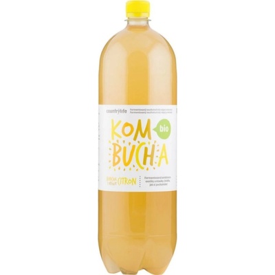 Country Life Kombucha bancha s příchutí citron bio 2 l – Zboží Dáma