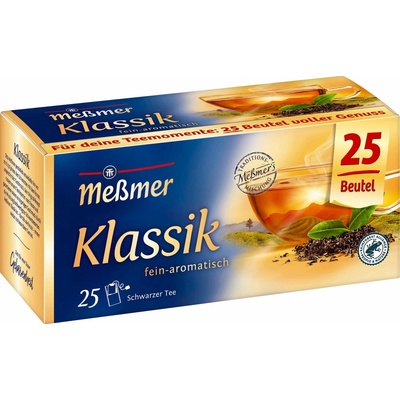 Meßmer Klasický černý čaj 25 čajových sáčků