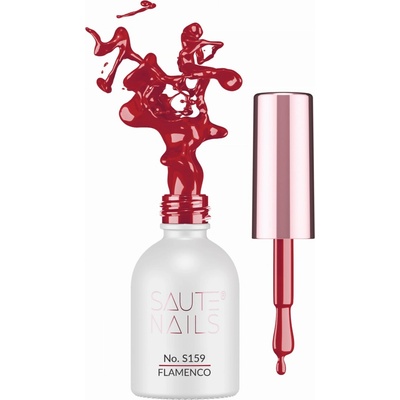 Saute nails Hybridný lak 8 ml S159 Flamenco