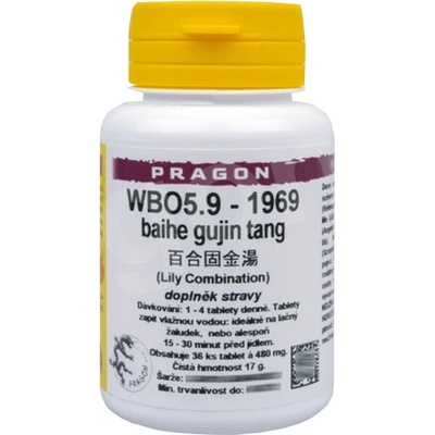 Pragon WBO5.9-1969 baihe gujin tang 36 tablet