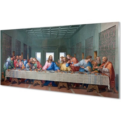 akrylový obraz Art poslední večeře 100x50 cm
