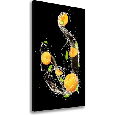 Vertikálny foto obraz na plátne do obývačky Pomaranče 50x100 cm