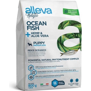 Alleva Holistic dog ocean fish Puppy & junior Medium 2 kg
