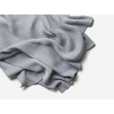 Design House Stockholm přehoz na postel Pleece Dark Grey 170 x 140 cm