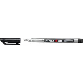 STABILO Алкохолен маркер, 1 мм, коничен, STABILO "Write-4-all", черен 146/46 (146/46)