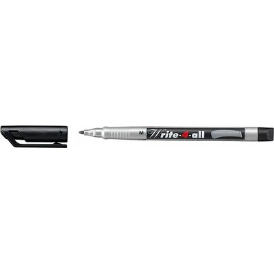 STABILO Алкохолен маркер, 1 мм, коничен, STABILO "Write-4-all", черен 146/46 (146/46)