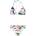 Protest Glad Triangle bikini - Multicolor (Guava Pink)