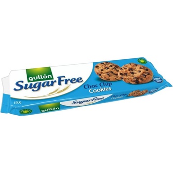 Gullón Choc chip sušenky s kousky čokolády bez cukru, se sladidly 150 g