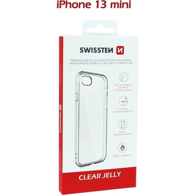 Púzdro Swissten Clear Jelly iPhone 13 mini čiré