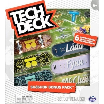 Tech Deck skateshop 6ks s příslušenstvím Plan B