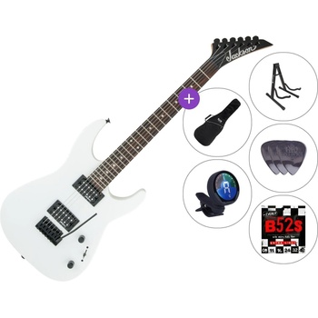 Jackson JS11 Dinky AH SET 3 Snow White Електрическа китара