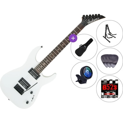 Jackson JS11 Dinky AH SET 3 Snow White Електрическа китара