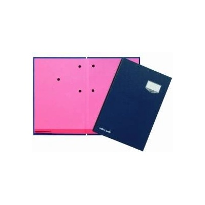 Angela Ciampagna Signature briefcase pagna 20 box, navy blue
