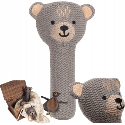 Jollein Mäkká hrkálka Medvedík Bear