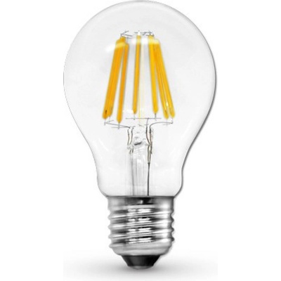 Berge LED žárovka E27 8W 880lm filament teplá bílá