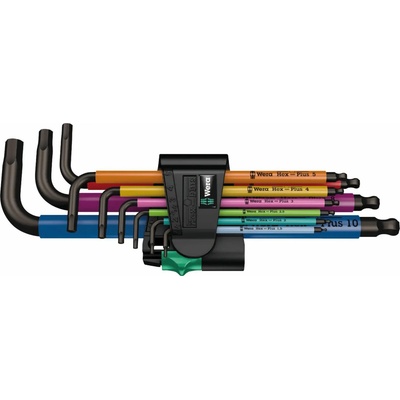 Wera Sada šestihranných klíčů SM N Multicolour SB metrická 073593