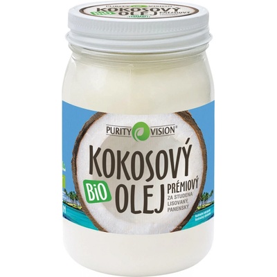 Purity Vision Fair Trade Kokosový olej panenský Bio 420 ml