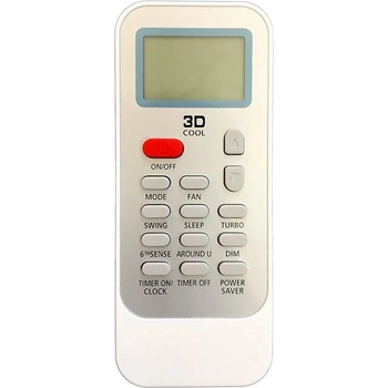 съвместим WHIRLPOOL Fantasia, 6th sense DG11J1-34, AMD018, AMD019, AMD021, AMD024, AMD027, AMD314, AMD386, FM09IDUWA2, FM18IDUWA2 - заместител дистанционно управление (Fantasia, 6th sense DG11J1-34, AMD018, AMD019, AMD021, AMD024, AMD027, AMD314, AMD386,