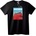 NOONEBRAND Тениска Замък Единбург - 2XL, Black