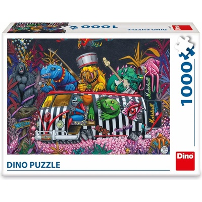 Dino Příšerky na tripu 500 dielov