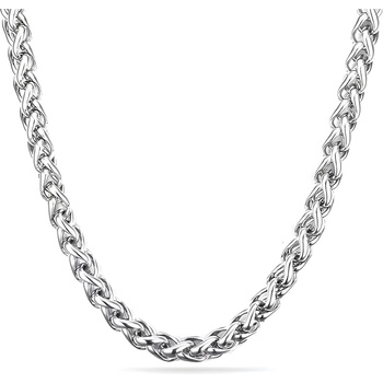 HARAHU Мъжка верижка SC-22872 - Сребърна / 3mm / 60cm KP22872 (SC-22872)