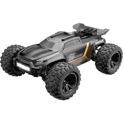 MJX černá střídavý (Brushless) 1:12 RC model auta elektrický monster truck 4WD (4x4) RtR 2,4 GHz vč. akumulátorů a nabíj